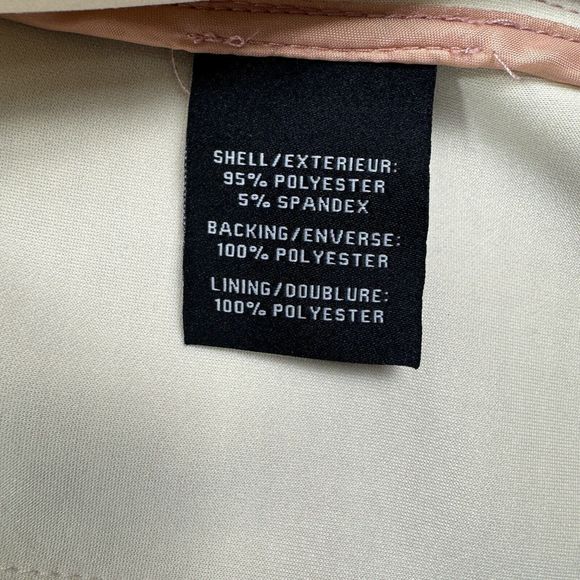 Bagatelle Suede Button Up Shacket Pink Chore Jacket Womens Size XS Houndstooth - Picture 12 of 12